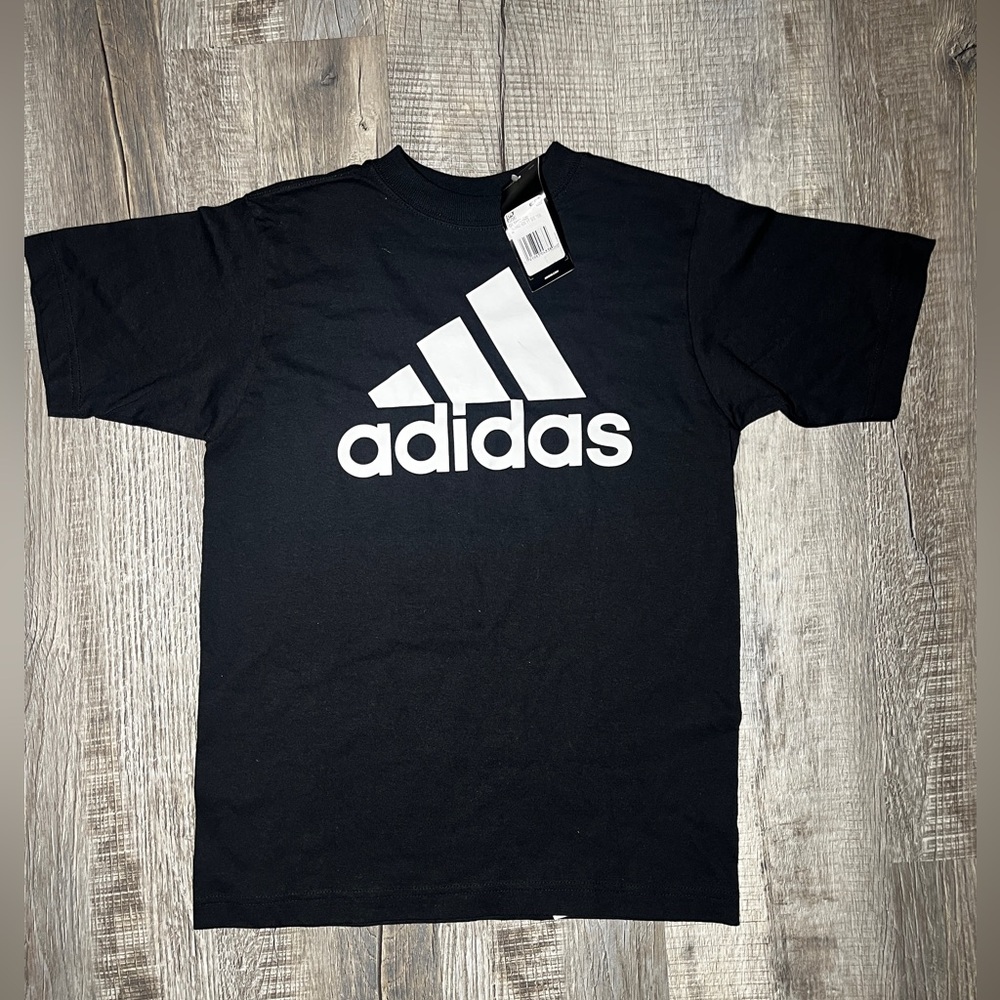 Adidas Men’s Logo T-Shirt - Black, Size M, New with Tags